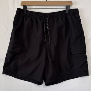 OLD NAVY Black Swim Trunks Size Large